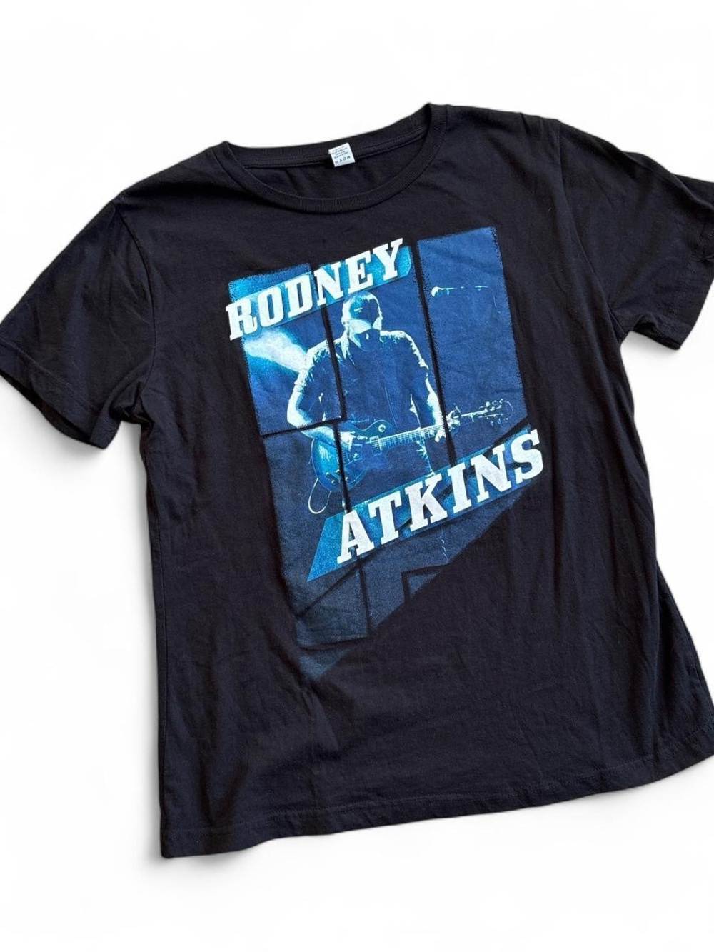 Rodney Atkinson Tultex Black Crewneck Tee